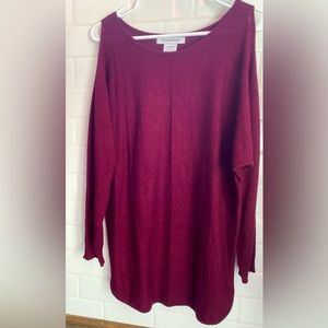 Peekaboo shoulder sweater